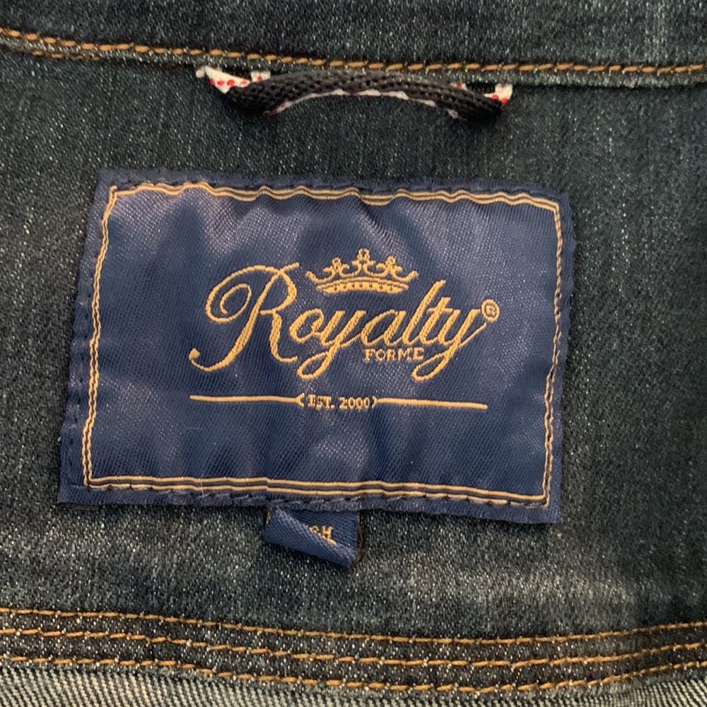 EUC.  Denim jacket.  Size S - Picture 5 of 6